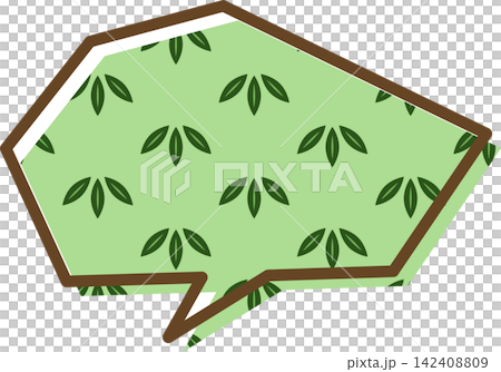 Individual speech bubble icons with patterns Individual speech bubble icons with patterns 142408809