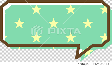 Individual speech bubble icons with patterns Individual speech bubble icons with patterns 142408873