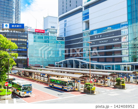 横浜駅西口 バスターミナル 横浜駅西口 バスターミナル 142408952