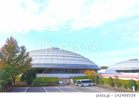 岐阜県岐阜市、岐阜メモリアルセンター体育館の風景 岐阜県岐阜市、岐阜メモリアルセンター体育館の風景 142409339