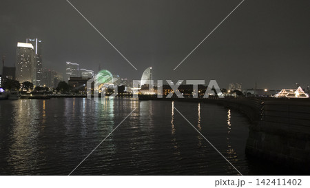 横浜港の夜景 横浜港の夜景 142411402