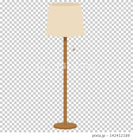 Minimal wooden standing floor lamp home interior lighting furniture room decoration shade lamp sticker print visual graphic clipart artwork design icon element illustration Minimal wooden standing floor lamp home interior lighting furniture room decoration shade lamp sticker print visual graphic clipart artwork design icon element illustration 142412189