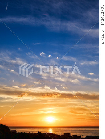 淡路島の夕景 142412701