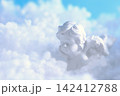 風景　3　雲の上の天使 142412788