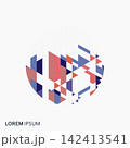Vector Geometric Abstract Layout 142413541