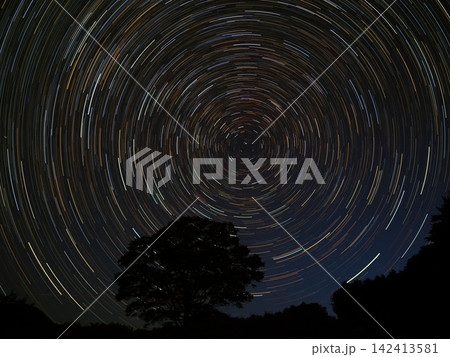 ケヤキの木の向こうに広がる鮮やかな宇宙(20260825025943) ケヤキの木の向こうに広がる鮮やかな宇宙(20260825025943) 142413581