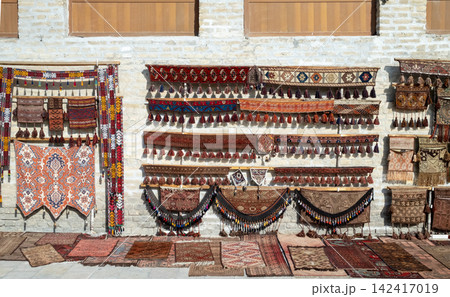 Bukhara Toki Telpak Furushon Textile Market 142417019