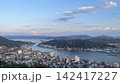 尾道　夕暮れの街並み 142417227