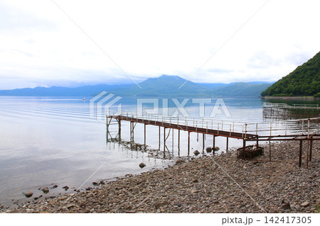 支笏湖 千歳川 山線鉄橋 支笏湖観光船 カルデラ湖 北海道観光 支笏洞爺国立公園 水中遊覧船 支笏湖 千歳川 山線鉄橋 支笏湖観光船 カルデラ湖 北海道観光 支笏洞爺国立公園 水中遊覧船 142417305