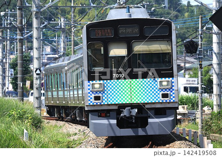 【西武】7000系(狭山線:西武球場前〜下山口) 【西武】7000系(狭山線:西武球場前〜下山口) 142419508