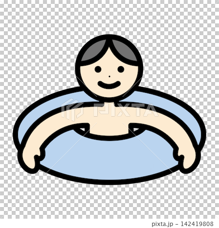 一個救生圈和一個男人 一個救生圈和一個男人 142419808