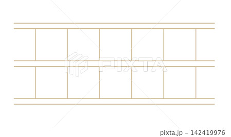 This is a line illustration of manuscript paper. 142419976
