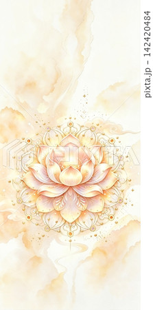 Soft watercolor floral and nature seamless patterns collection for creative design projects 142420484
