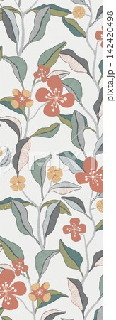 Soft watercolor floral and nature seamless patterns collection for creative design projects Soft watercolor floral and nature seamless patterns collection for creative design projects 142420498