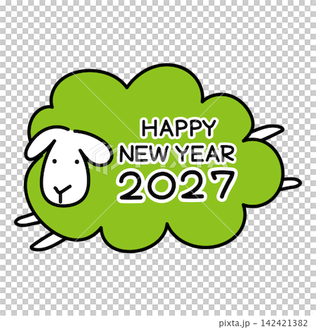 彩色綿羊 綠色綿羊 2027 彩色綿羊 綠色綿羊 2027 142421382