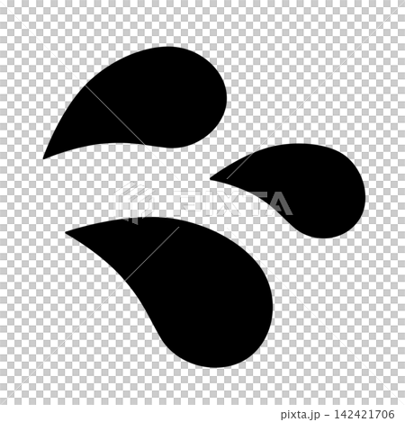 汗漬、水滴和淚痕圖示插圖 005 汗漬、水滴和淚痕圖示插圖 005 142421706