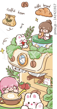 Cute cartoon pet animals collection of playful character phone wallpaper designs Cute cartoon pet animals collection of playful character phone wallpaper designs 142421917