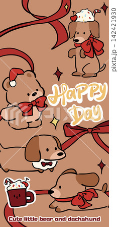 Cute cartoon pet animals collection of playful character phone wallpaper designs Cute cartoon pet animals collection of playful character phone wallpaper designs 142421930