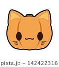 猫型カボチャ 142422316