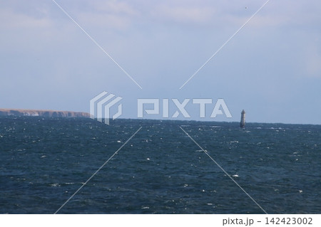 北方領土 貝殻島と貝殻島灯台 北方領土 貝殻島と貝殻島灯台 142423002
