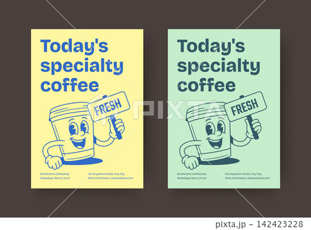 Todays Specialty Coffee Flyer Vector Template For Fresh Daily Menu Announcement Todays Specialty Coffee Flyer Vector Template For Fresh Daily Menu Announcement 142423228