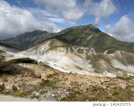 立山　室堂平　地獄谷 142423773