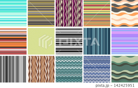 Holiday party abstract background featuring dynamic stripes, joyful palette, rhythmic structure, celebratory motion, stylish geometry, festive design. 142425951
