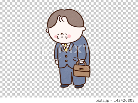 A man suddenly bursts into tears and freezes in place while commuting to work (depression/adjustment disorder) 142426805