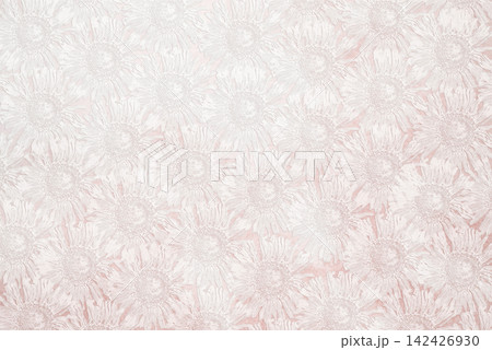 A pattern made from prints of dried flowers on a watercolor background. A pattern made from prints of dried flowers on a watercolor background. 142426930