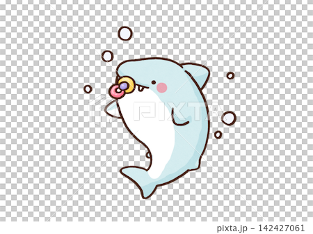 小鯊魚嘴裡叼著奶嘴,遊起來卻很流暢。 小鯊魚嘴裡叼著奶嘴,遊起來卻很流暢。 142427061