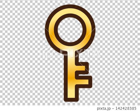 Key icon illustration material 2 Key icon illustration material 2 142428385