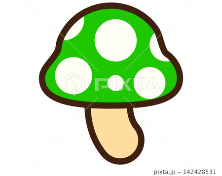 キノコのイラスト素材3 142428531