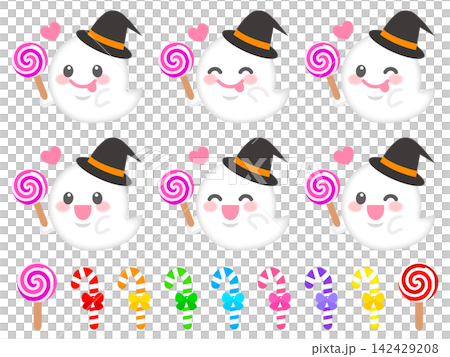 萬聖節與可愛幽靈插畫集 2 萬聖節與可愛幽靈插畫集 2 142429208