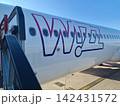 Fiumicino, Italy - December 13, 2025: Aircraft by Wizz Air, Hungarian low-cost airline 142431572