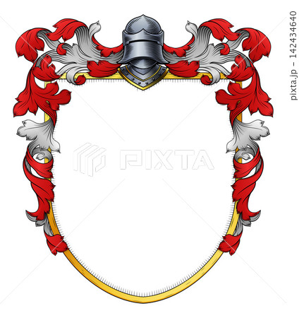 Coat of Arms Crest Family Heraldry Medieval Shield Coat of Arms Crest Family Heraldry Medieval Shield 142434640