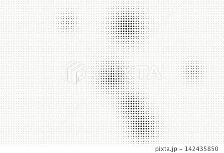 Vertical halftone dot clusters transition on white surface for clean minimalist stationery Vertical halftone dot clusters transition on white surface for clean minimalist stationery 142435850
