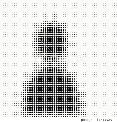 Vertical halftone stripe pattern with black circular shapes for professional web layout Vertical halftone stripe pattern with black circular shapes for professional web layout 142435851