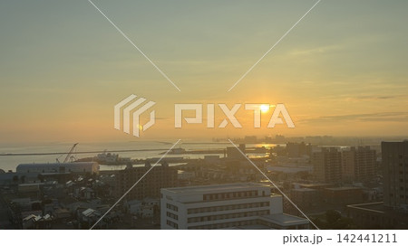 世界三大夕日を望む、釧路プリンスホテルからの絶景 142441211