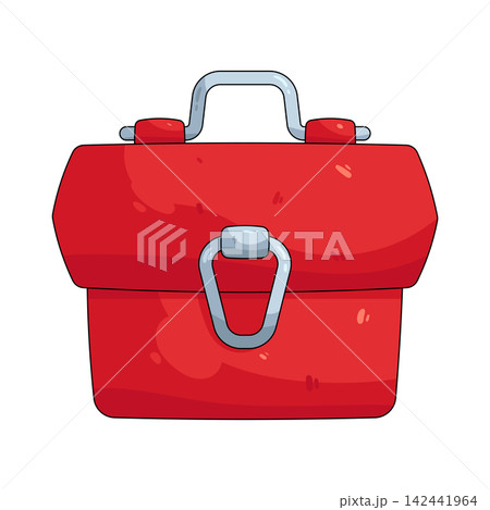 Illustration of toolbox Illustration of toolbox 142441964