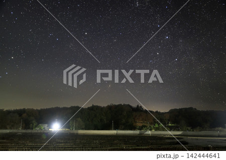 瀬戸内の冬の星景 カシオペア座とアンドロメダ座 瀬戸内の冬の星景 カシオペア座とアンドロメダ座 142444641