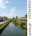 倉敷の川のある風景 142444920