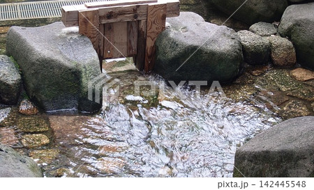 川の流れのある風景 川の流れのある風景 142445548