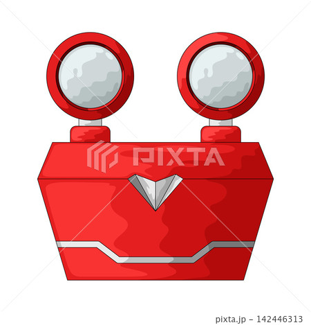 Illustration of Emergency Light Illustration of Emergency Light 142446313