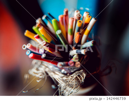 Electrical equipment. Electricity cable 142446739