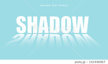 Shadow 3d editable text effect template Shadow 3d editable text effect template 142446967