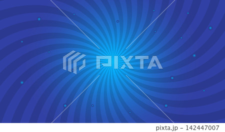 Abstract blue spiral dots background 142447007