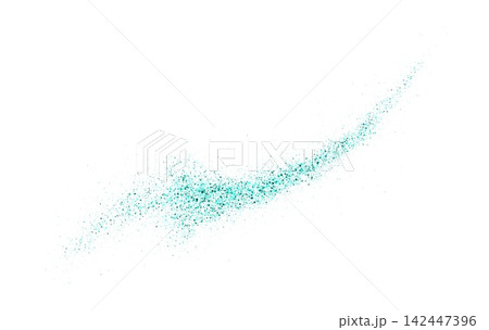 green Glitter Particle Abstract Background 142447396