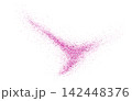 Abstract shiny purple glitter design element 142448376