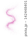 Abstract shiny purple glitter design element 142448401
