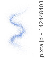 blue Glitter Particle Abstract Background 142448403